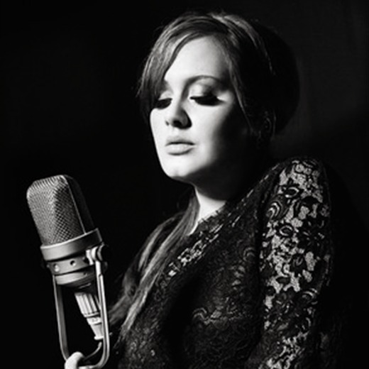 Adele con todo el glamour
