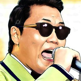 Psy protagonista de un cómic