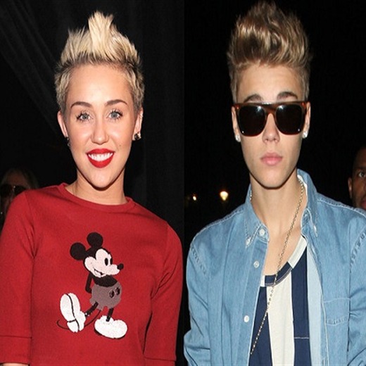 ¿Justin Bieber de levante con Miley Cyrus?