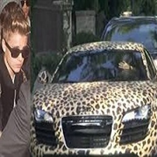 El auto de Justin Bieber