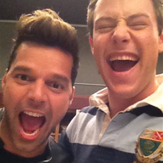 Ricky Martin dolorido