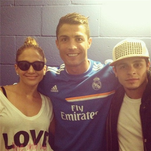 Jennifer Lopez y Cristiano Ronaldo