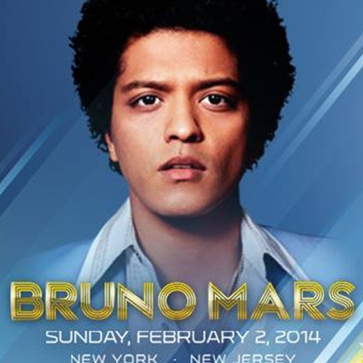 Bruno Mars en el Super Bowl 2014