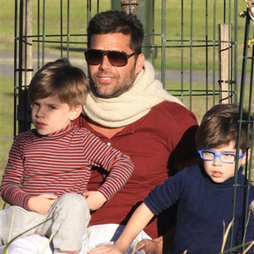 Ricky Martin: el orgulló de papá