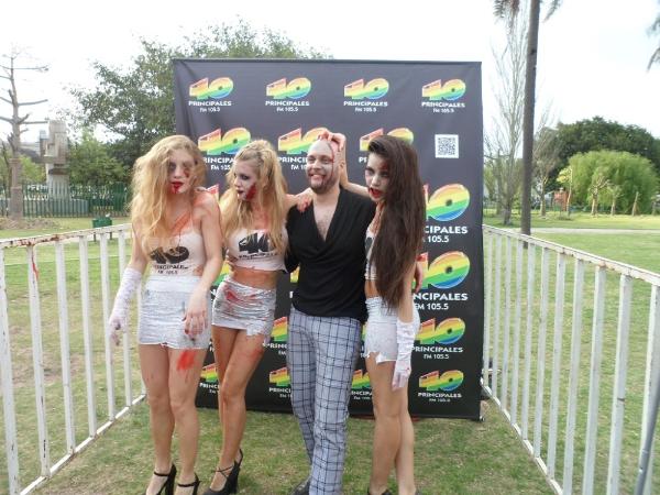 40 Principales en la Zombie Walk