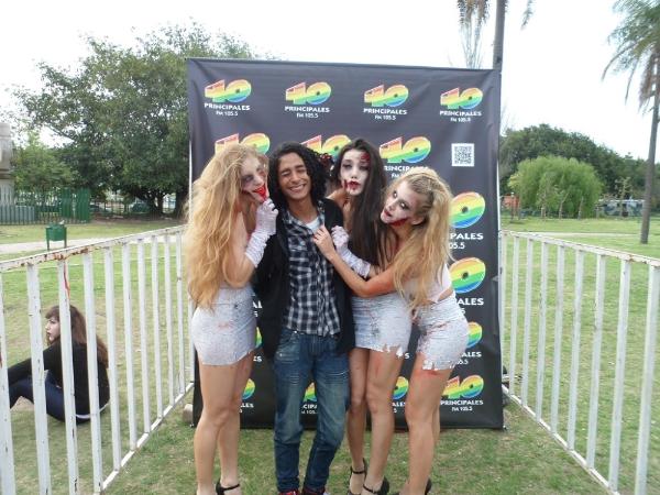 40 Principales en la Zombie Walk