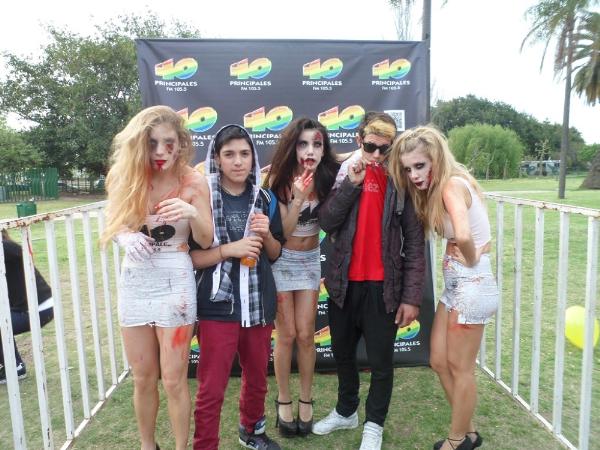 40 Principales en la Zombie Walk