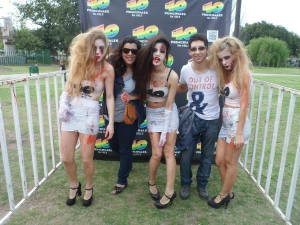 40 Principales en la Zombie Walk