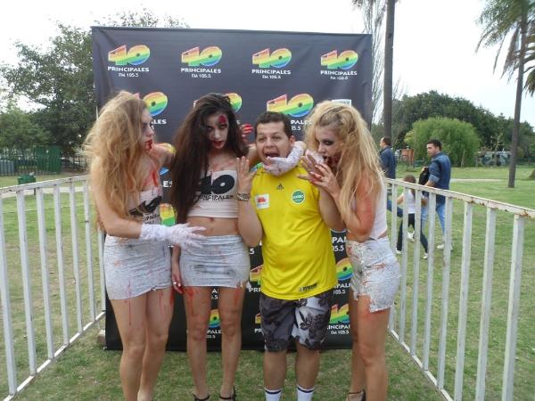 40 Principales en la Zombie Walk