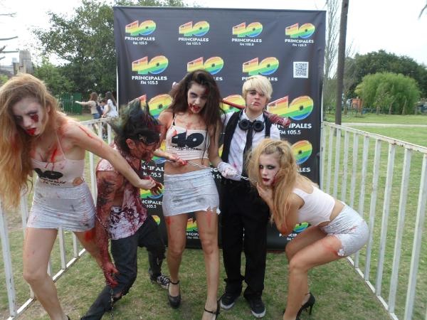 40 Principales en la Zombie Walk