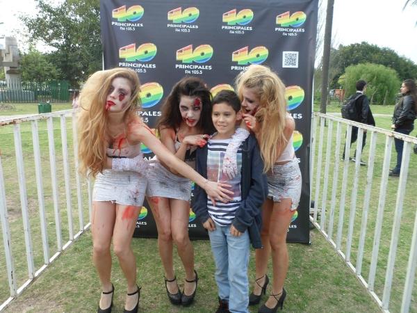 40 Principales en la Zombie Walk