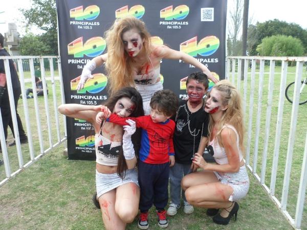 40 Principales en la Zombie Walk