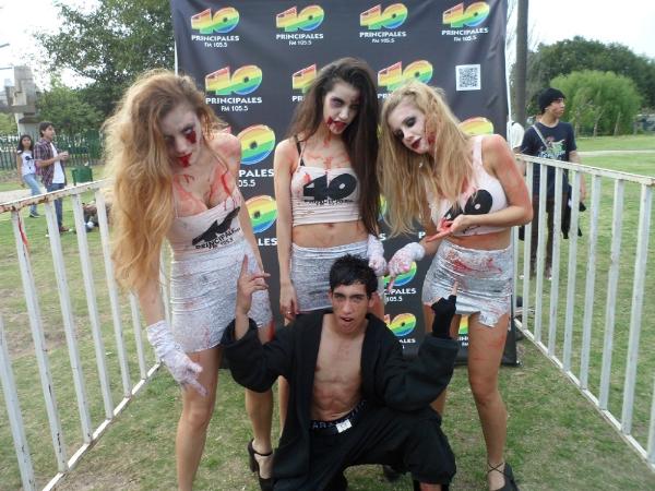 40 Principales en la Zombie Walk