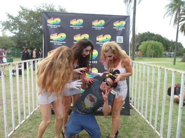 40 Principales en la Zombie Walk