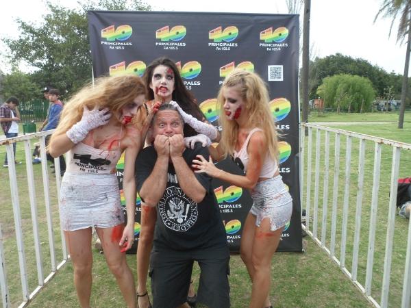 40 Principales en la Zombie Walk