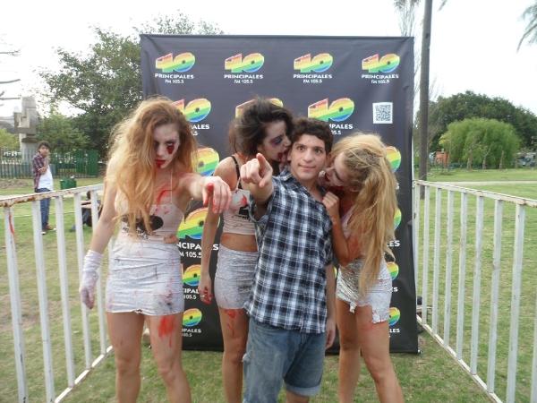 40 Principales en la Zombie Walk