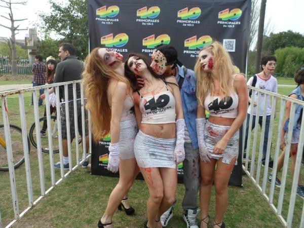 40 Principales en la Zombie Walk