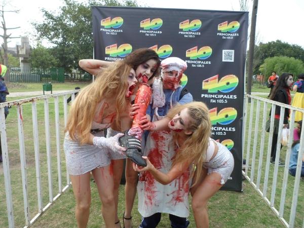 40 Principales en la Zombie Walk