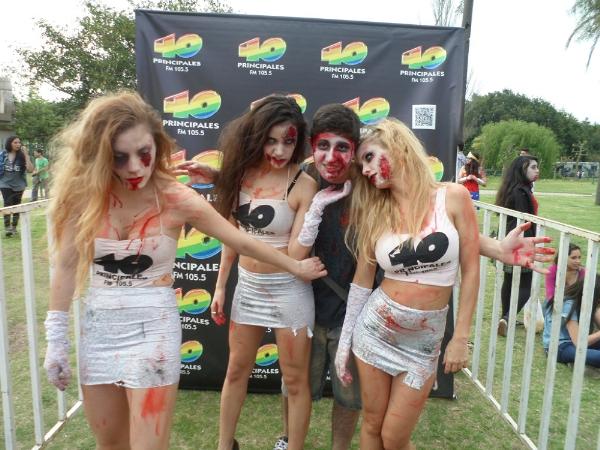 40 Principales en la Zombie Walk