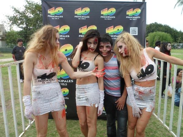 40 Principales en la Zombie Walk