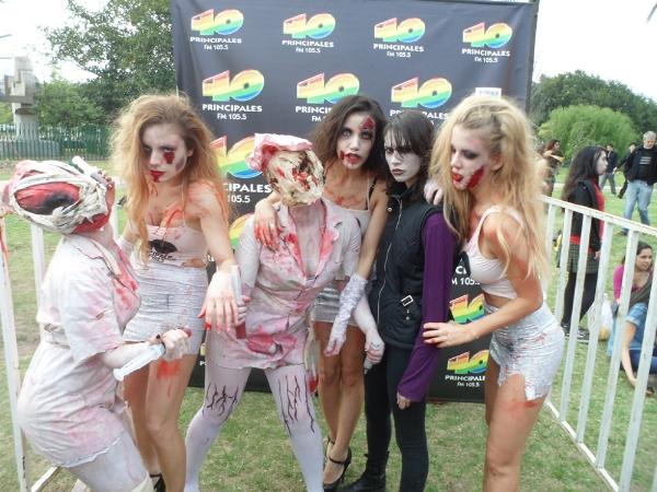 40 Principales en la Zombie Walk