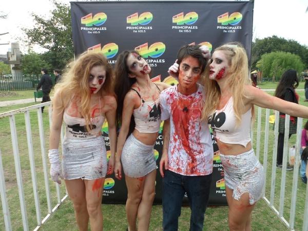 40 Principales en la Zombie Walk