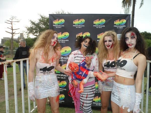 40 Principales en la Zombie Walk