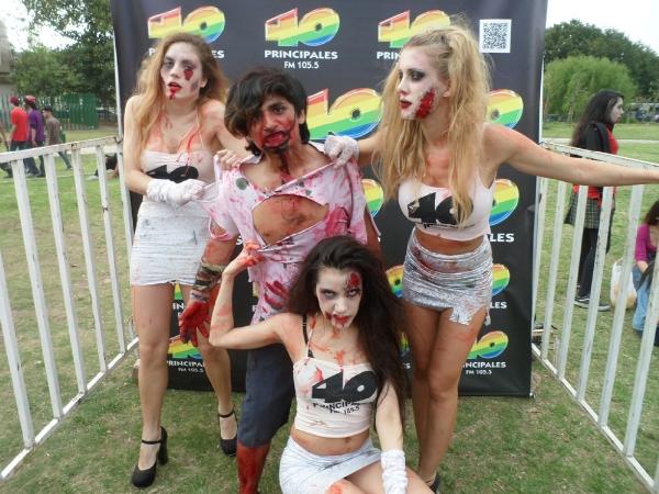 40 Principales en la Zombie Walk