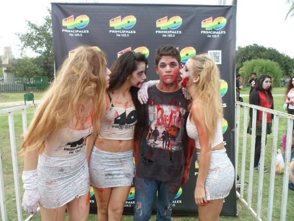 40 Principales en la Zombie Walk