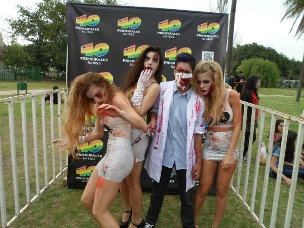 40 Principales en la Zombie Walk