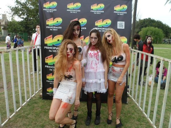 40 Principales en la Zombie Walk