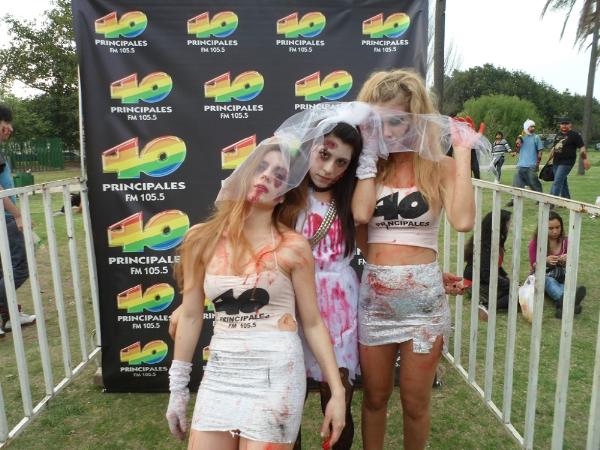 40 Principales en la Zombie Walk