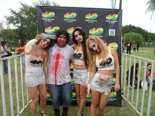 40 Principales en la Zombie Walk