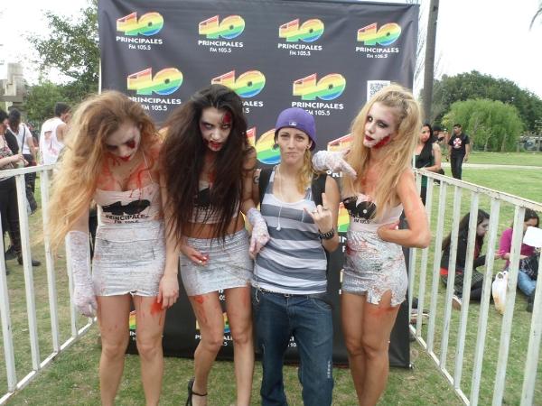 40 Principales en la Zombie Walk