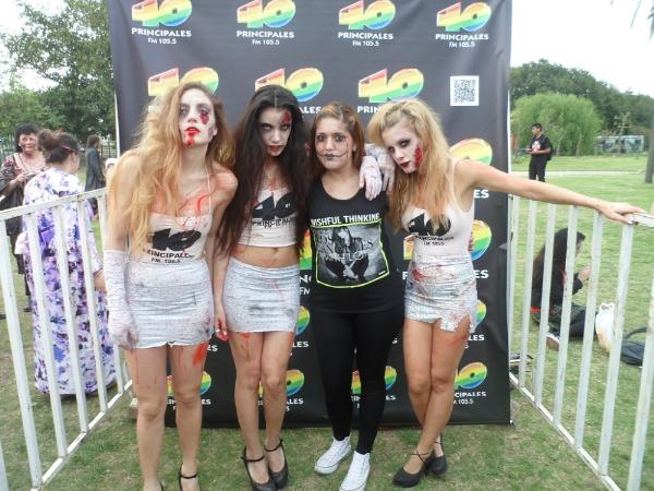 40 Principales en la Zombie Walk