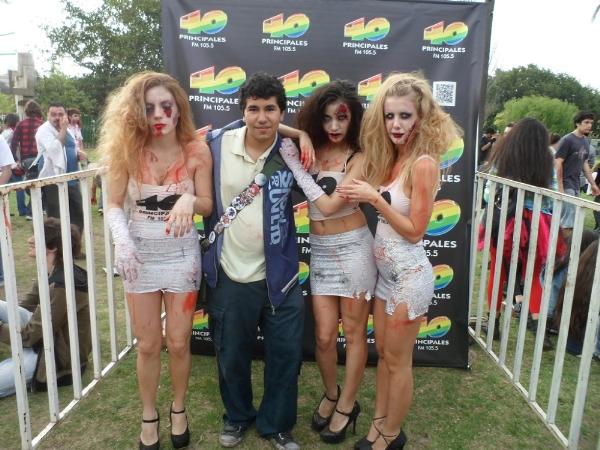 40 Principales en la Zombie Walk