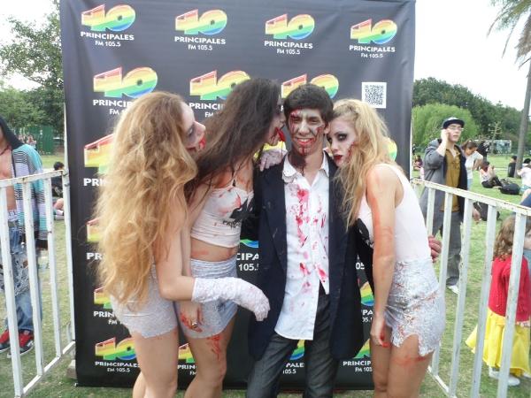 40 Principales en la Zombie Walk