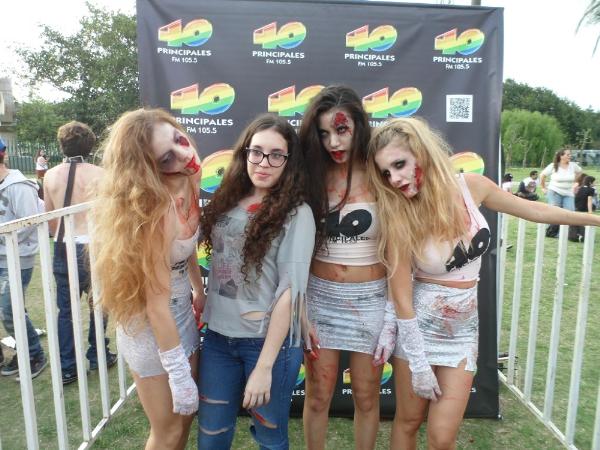 40 Principales en la Zombie Walk