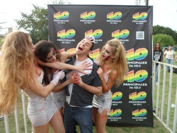 40 Principales en la Zombie Walk