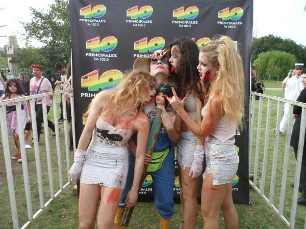 40 Principales en la Zombie Walk