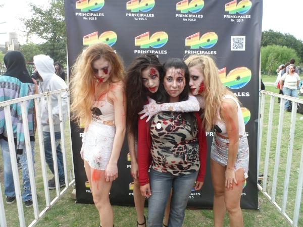 40 Principales en la Zombie Walk