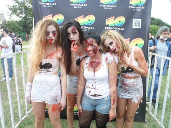 40 Principales en la Zombie Walk