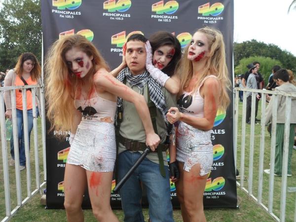 40 Principales en la Zombie Walk