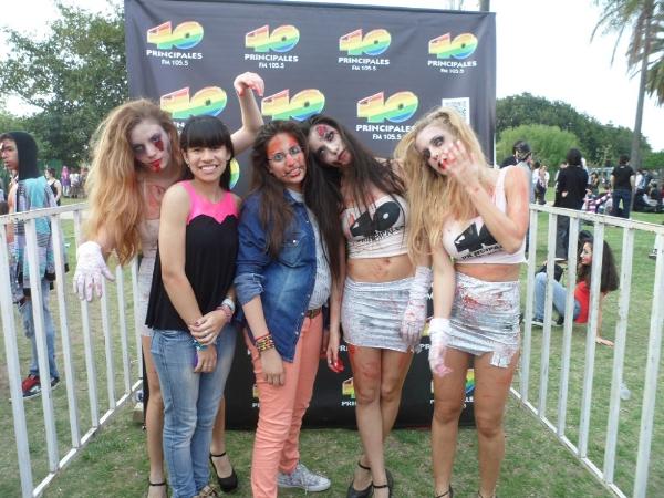 40 Principales en la Zombie Walk