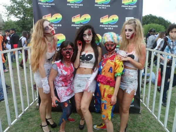 40 Principales en la Zombie Walk