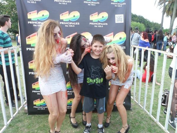 40 Principales en la Zombie Walk