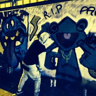 El graffiti de Justin Bieber