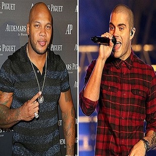 Flo Rida y Max George juntos