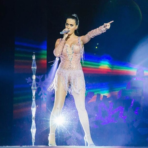 Katy Perry la rompió en el Jingle Bell Ball