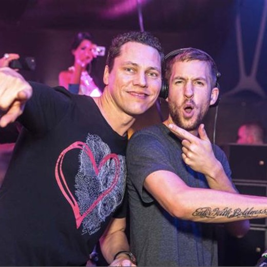 Tiesto & Calvin Harris: dupla explosiva de Djs